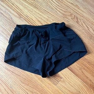 Black Lululemon Shorts. Barley worn